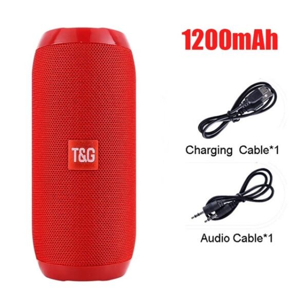 YABA Bluetooth Speaker Portable Wireless Speaker Sound System 3D Stereo Music Surround soundbar TF AUX USB caixa de som - Image 7