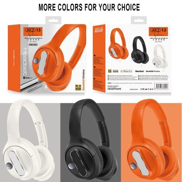 AKZ-13 wireless Bluetooth headset with battery level display and long battery life foldable - Image 7