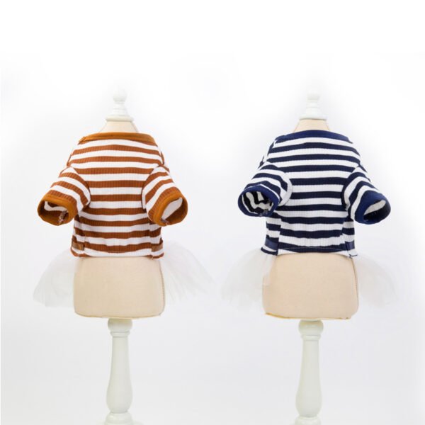 Pet Clothes Dog Clothes Spring And Summer New Dresses Pet Clothes Skirt Temperament Pit Yarn Skirt - Image 4