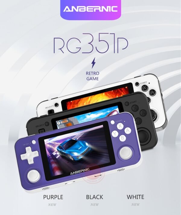 RG351P ANBERNIC  Retro Game PS1 RK3326 64G Open Source System 3.5 inch IPS Screen Portable Handheld Game Console RG351gift 2400 - Image 4