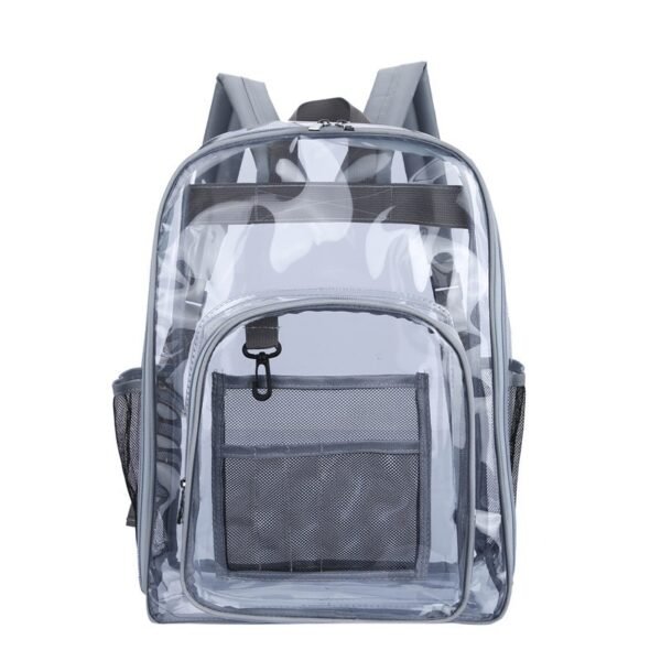 Transparent Backpack PVC Backpack PVC Schoolbag Large Capacity Student Schoolbag - Image 6