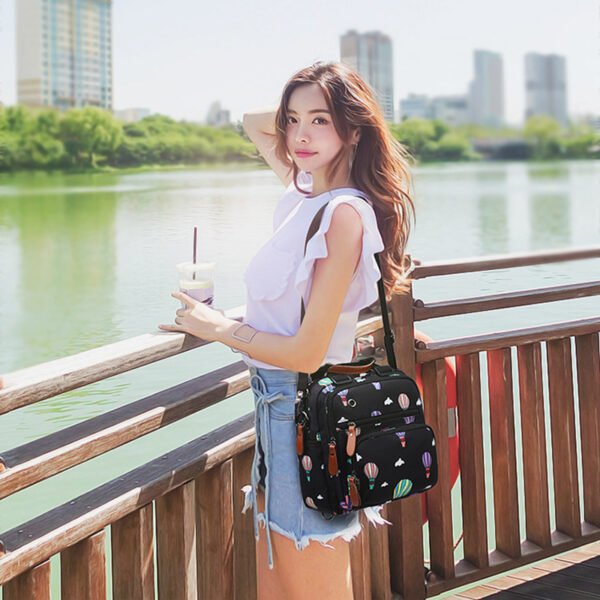 Baby Diaper Bag Mummy Maternity Travel Balloon Printing Backpack Large Capacity Newborn Nursing Milk Bottle Keep Warm Bag - Image 5