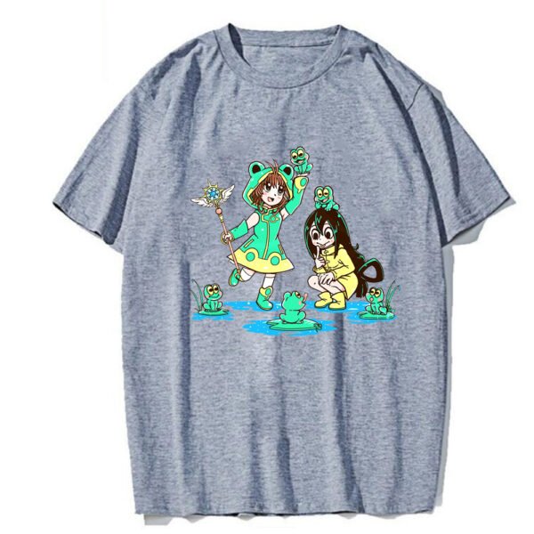 My Hero Academy Boku Hero Shirt Short Sleeve Tsuyu Asui - Image 6