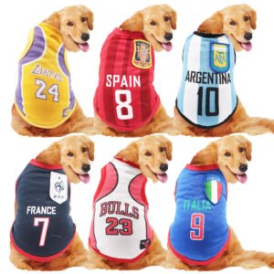Pet Small Medium and Large Dogs Fadou Cat Teddy Golden Hair Samo Dog Clothes Vest