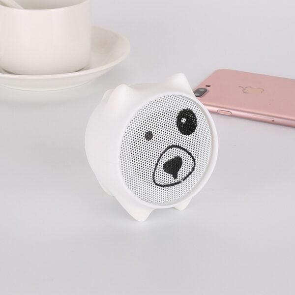 Creative new cartoon bluetooth speaker TWS couplet wireless hands-free call mini speaker - Image 3