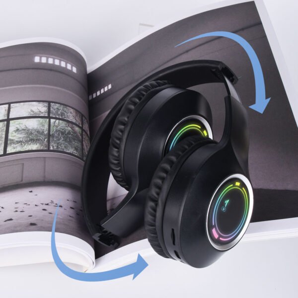 Head mounted Bluetooth earphones, wireless Bluetooth earphones, foldable - Image 4