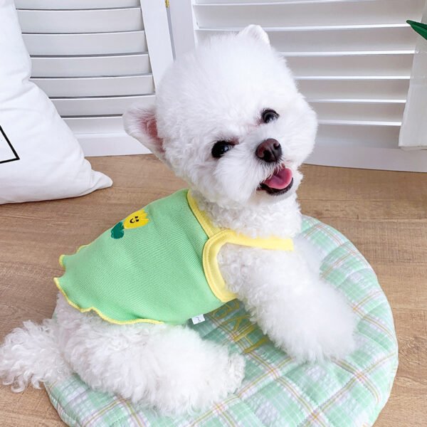 Mile Pet Dog Slim Summer Sheer Schnauzer Pome Teddy Small Dog Bears Cat Clothes - Image 8