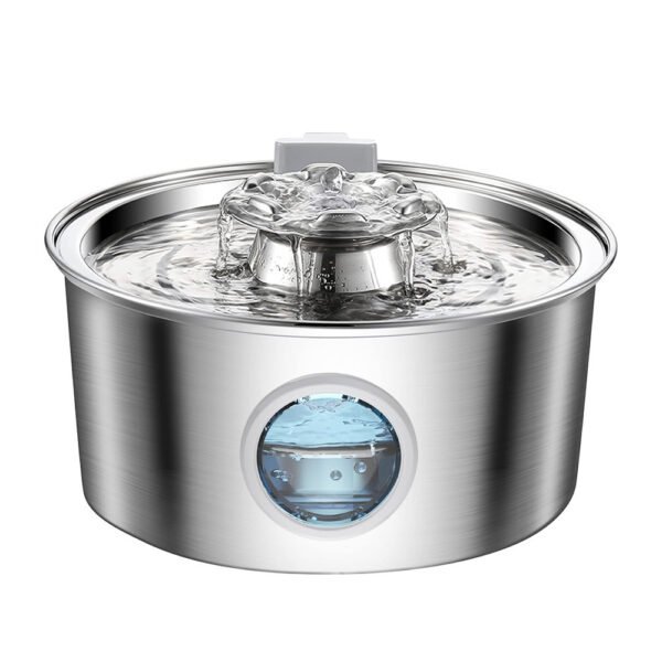 Stainless Steel Smart Pet Water Dispenser with Automatic Circulation and Filtration, Large Capacity Feeder for Cats and Dogs - Image 12