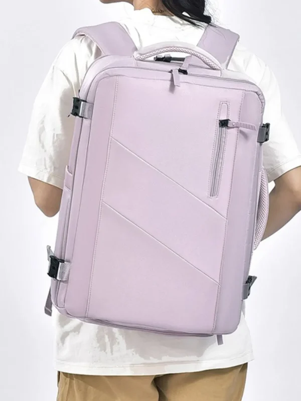 Oxford Cloth Adjustable Straps Backpack Bag - Image 9