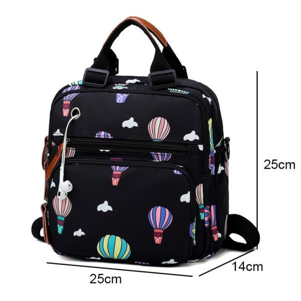 Baby Diaper Bag Mummy Maternity Travel Balloon Printing Backpack Large Capacity Newborn Nursing Milk Bottle Keep Warm Bag - Image 6