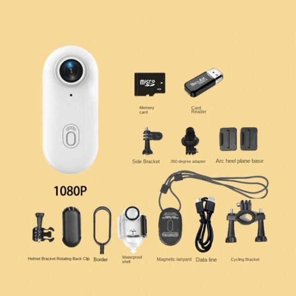 Thumb Bike Camera Magnetic Back Clip Sports Camera Thumb Recorder Pet - Image 9