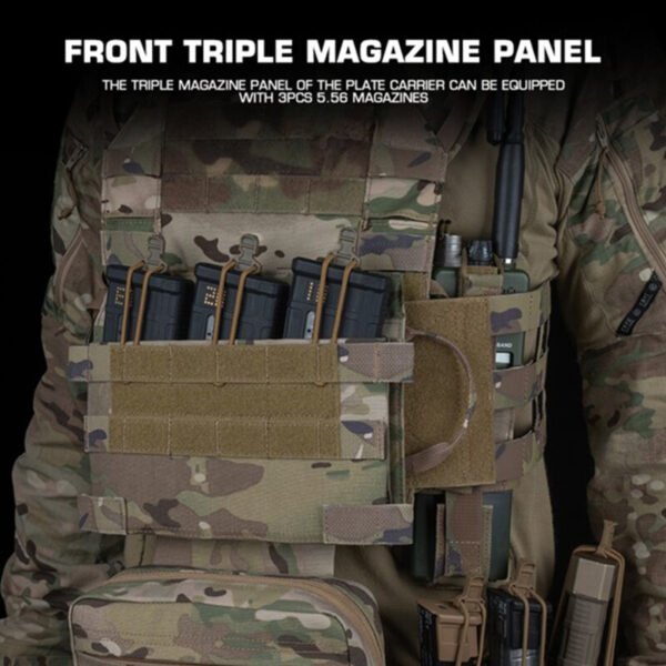 R Series JPC 3.0 Assault Tactical Set, Quick-Release, for Airsoft & Hunting, with Pouch. - Image 4