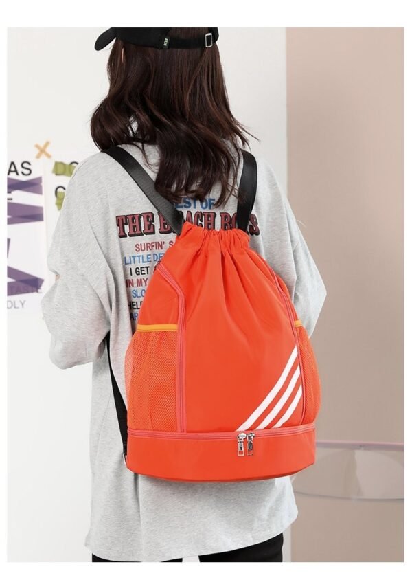 Sport Basketball Backpack Travel Outdoor Fitness Travel Sports Bag Basketball Pouch Hiking Climbing Backpack - Image 9