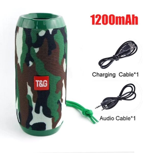 YABA Bluetooth Speaker Portable Wireless Speaker Sound System 3D Stereo Music Surround soundbar TF AUX USB caixa de som - Image 9