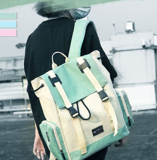ins Mori Harajuku schoolbag high school students college students backpack small fresh backpack girls - Image 3