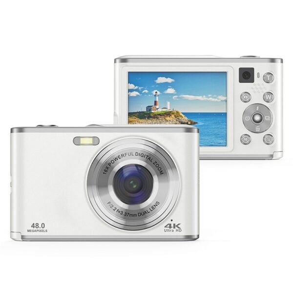 DC306 digital high-definition camera front and rear dual camera autofocus entry-level student card machine - Image 6