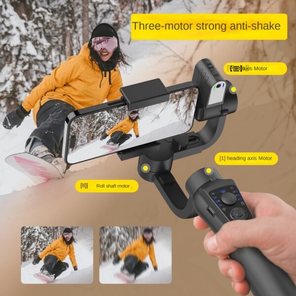 S5B classic handheld gimbal intelligent orthogonal three-axis anti shake phone stabilizer phone gimbal - Image 4