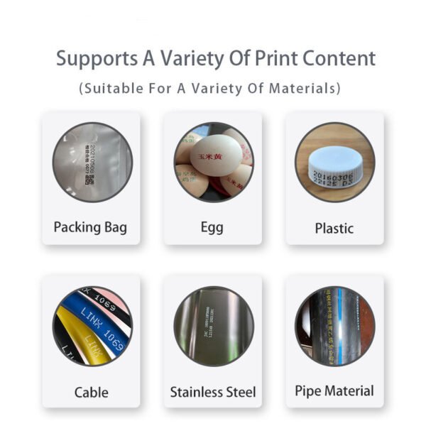 D10 Handheld Inkjet Coding Machine Automatic Small Food Packaging Batch Production Date Logo Inkjet Coding Machine - Image 2