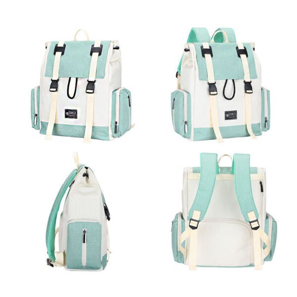 ins Mori Harajuku schoolbag high school students college students backpack small fresh backpack girls - Image 4
