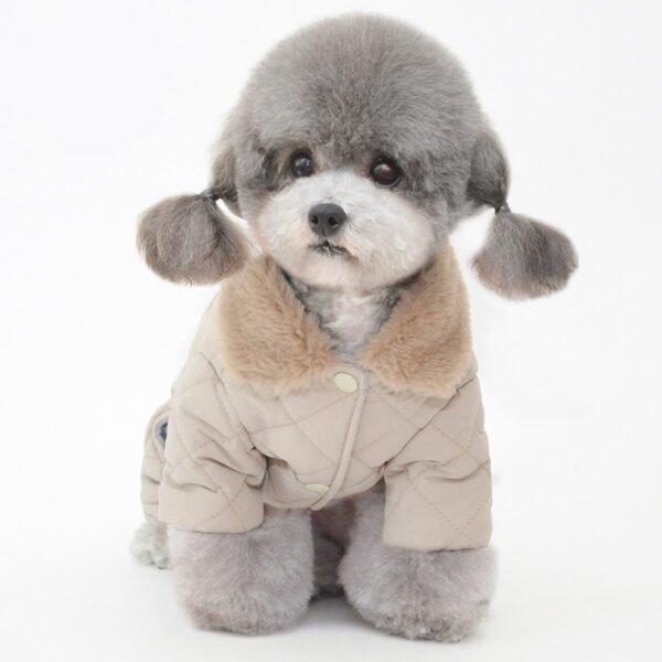 Winter New Pet Cotton Coat Dog Cotton Coat Dog Clothes Pet Clothes Dog Clothes Teddy Clothes - Image 3