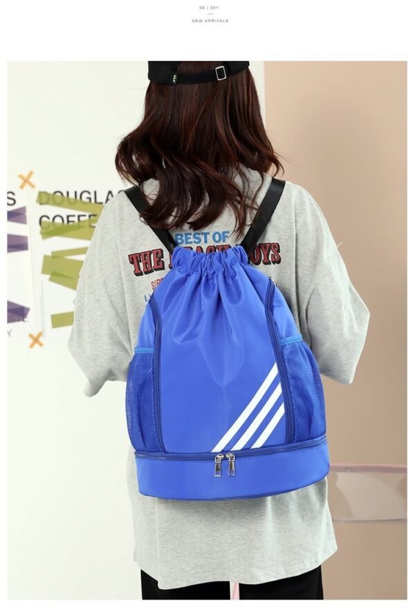 Sport Basketball Backpack Travel Outdoor Fitness Travel Sports Bag Basketball Pouch Hiking Climbing Backpack - Image 6