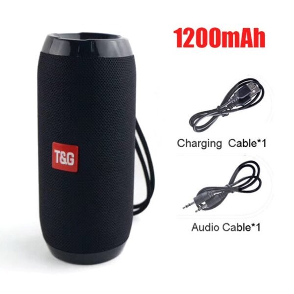 YABA Bluetooth Speaker Portable Wireless Speaker Sound System 3D Stereo Music Surround soundbar TF AUX USB caixa de som - Image 5