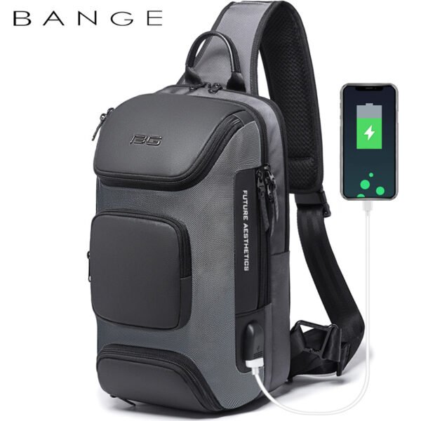 Chest Bag Messenger Bag Men's Fashion Casual Shoulder Bag Slanted Shoulder Bag Single Shoulder Bag Men's Bag Trend Brand - Image 6