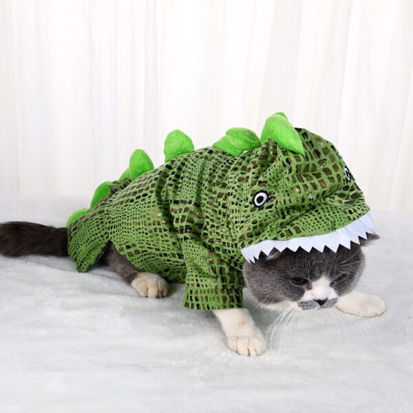 New Halloween Dog Crocodile Models Transforming Clothes Christmas Weird Pet Costumes Puppy Clothes - Image 2