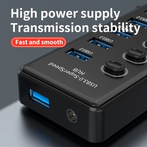 3.1 Gen2 HUB3.0 Hub Laptop Distribution Device Mobile Expansion Device Hub Expansion Dock 11 in One - Image 5