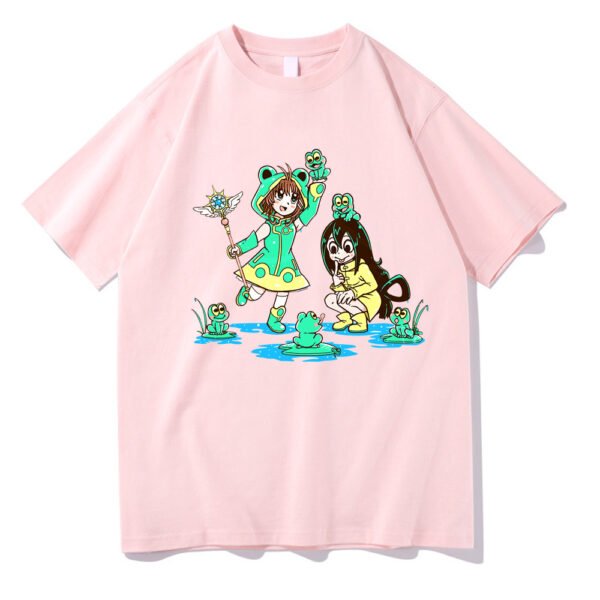 My Hero Academy Boku Hero Shirt Short Sleeve Tsuyu Asui - Image 7