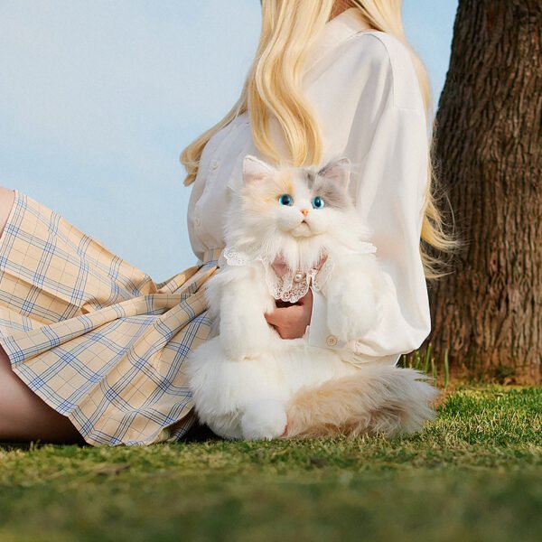 Unique Calico Cat Backpack, Doubles as a Plush Toy and Functional Bag - Image 4