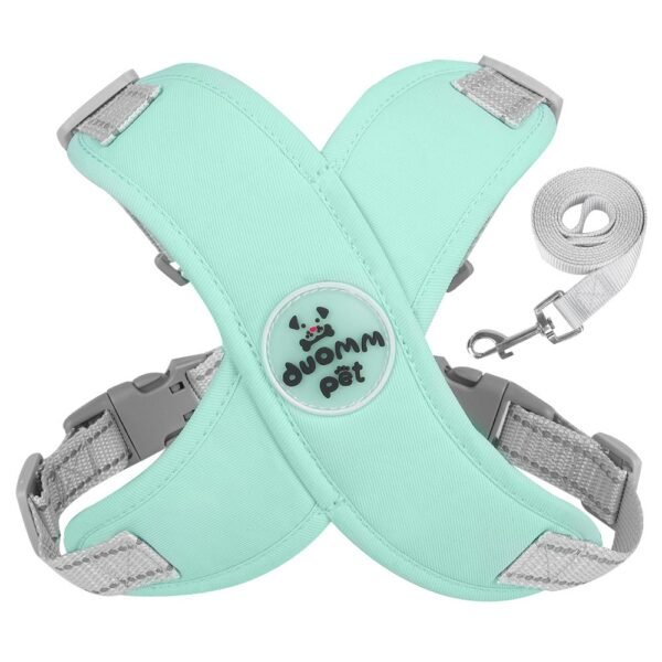 New style dog leash breathable pet chest and shoulder strap vest reflective dog leash pet leash - Image 3
