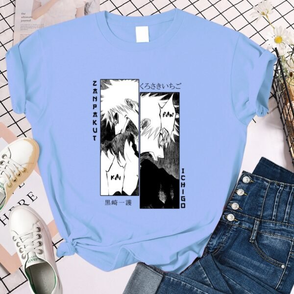 Kurosaki Ichigo T-shirt Death Short Sleeve - Image 8