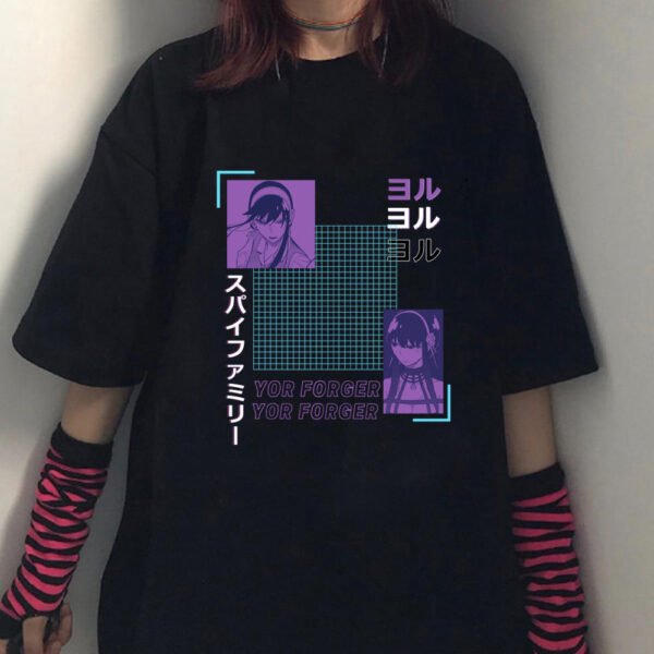 Thorn Princess Yor Forger Short Sleeve T-Shirt - Image 9