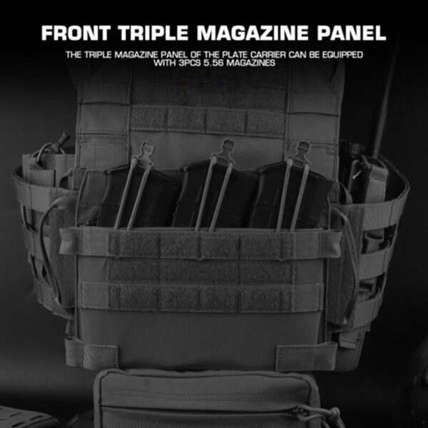 R Series JPC 3.0 Assault Tactical Set, Quick-Release, for Airsoft & Hunting, with Pouch. - Image 7