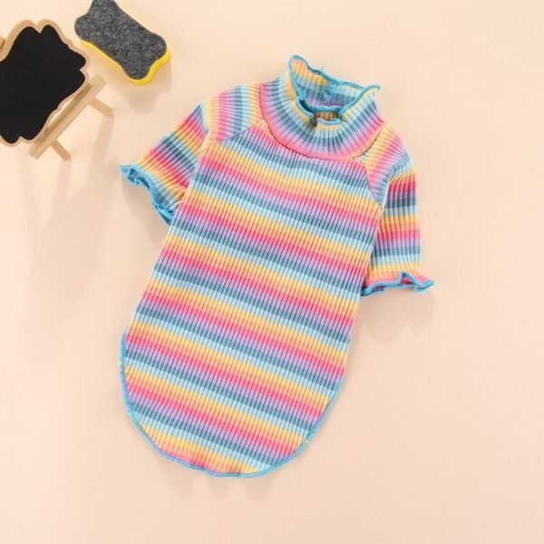 Netizen Teddy Little Dog Clothes Basecoat Summer Wear Thin Cotton Pet Clothing Spring Summer Cat - Image 2