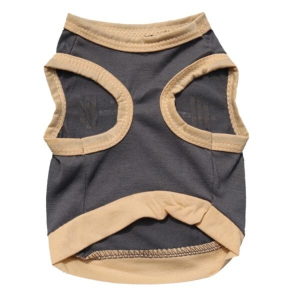 Pet Clothes Dog Clothes Cotton Sweat Weight Lifting Small Dog Pet Vest Spring And Summer - Image 8