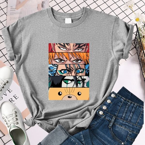 Bleach Death Kurosaki Ichigo Eye T-shirt - Image 5
