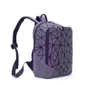 Hype Geometric Prism Luminous Backpack Larger Size ( Fits Standard 11 x 11.5 Binder )