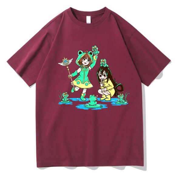 My Hero Academy Boku Hero Shirt Short Sleeve Tsuyu Asui - Image 8