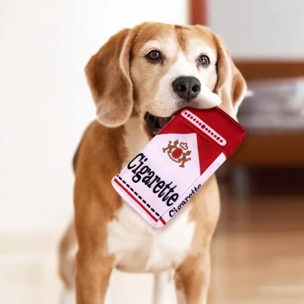 Ciga-rette-like Dog Toy, a Pet Self-entertainment Plush Toy that is Chew-resistant and Helps with Teething - Image 4