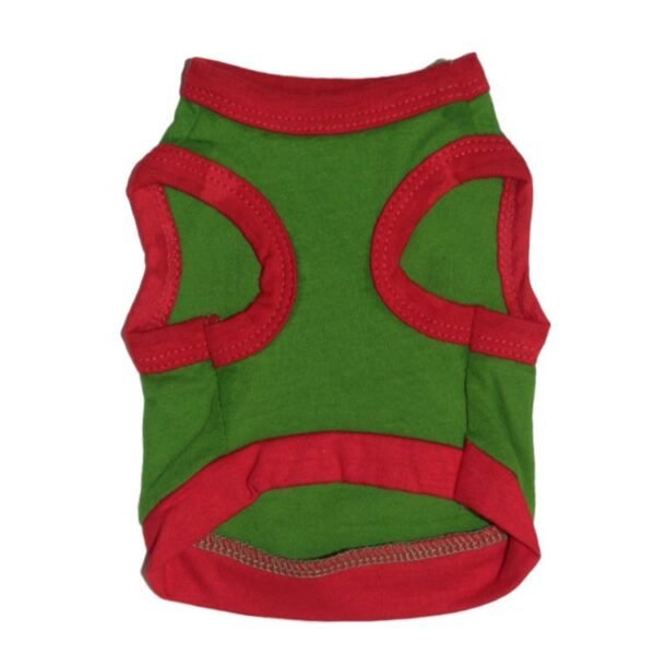 Pet Clothes Dog Clothes Cotton Sweat Weight Lifting Small Dog Pet Vest Spring And Summer - Image 3