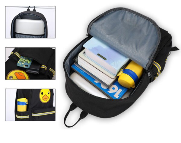 New Dinosaur Backpack Cartoon Anime Backpack Boys and Girls Primary and Secondary School Students Cartoon School Bags - Image 2