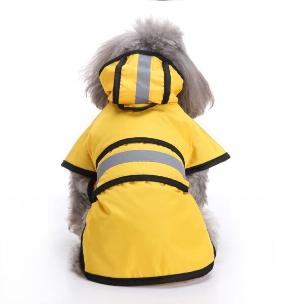 Dog Raincoat Reflective Dog Clothes Small Dog Bibi Teddy Four Seasons Universal Raincoat Pet Supplies - Image 8