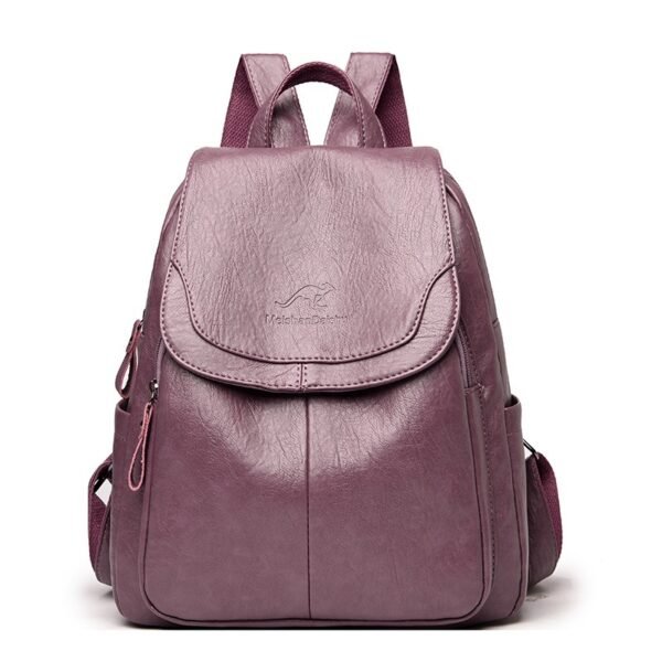 Backpack Women's Fashionable Travel Bag Trendy College Student Backpack - Image 2