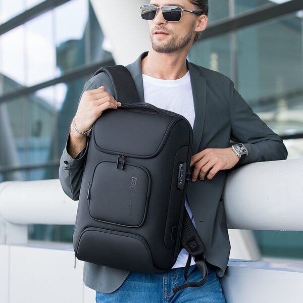 New Backpack Men's Backpack Men's Large Capacity Business Computer Backpack Outdoor Travel Backpack - Image 2