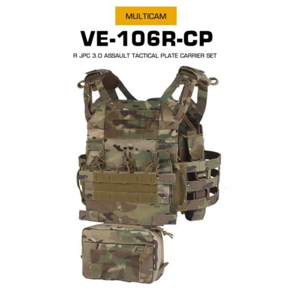 R Series JPC 3.0 Assault Tactical Set, Quick-Release, for Airsoft & Hunting, with Pouch. - Image 2