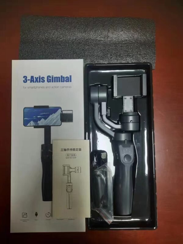 H4/F6/F8/F10 three-axis handheld mobile phone stabilizer video recording outdoor anti-shake shooting bracket - Image 8