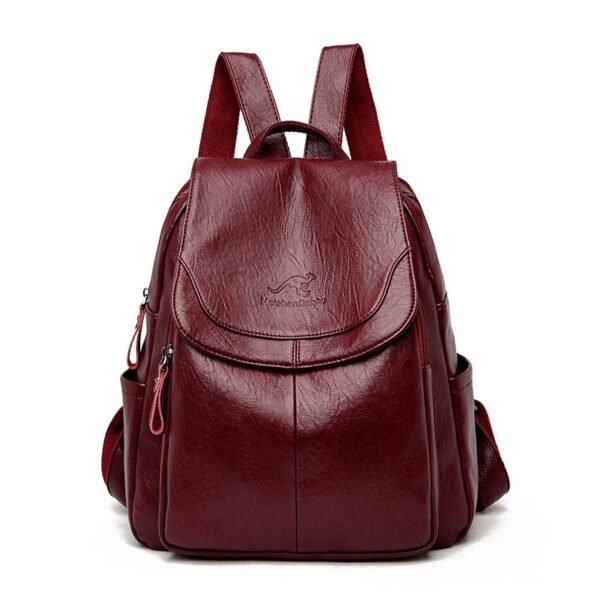 Backpack Women's Fashionable Travel Bag Trendy College Student Backpack - Image 9