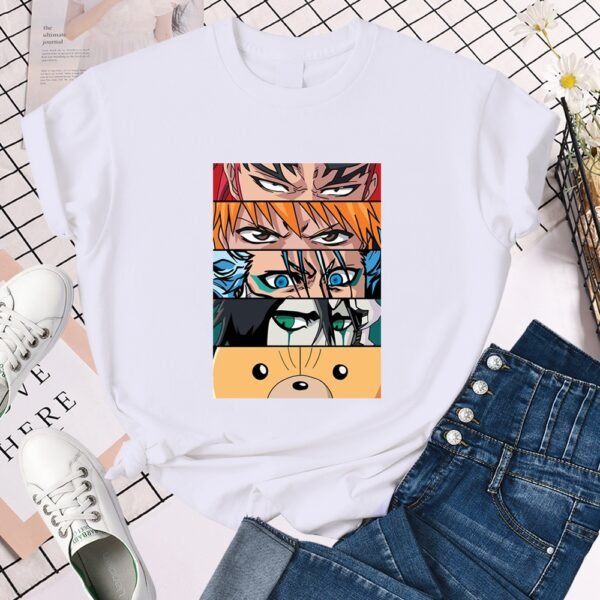 Bleach Death Kurosaki Ichigo Eye T-shirt - Image 4